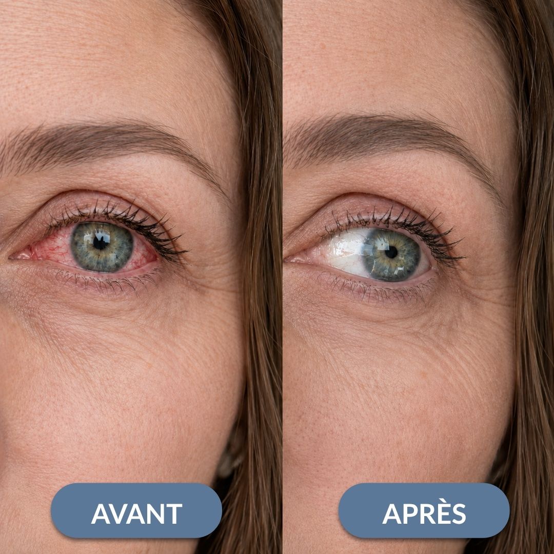 Soulagez vos yeux secs et irrités en 5 minutes par jour, sans gouttes